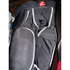 CRAMER 5-Pad Padded Football Protection w/ Girdle Cup Pocket H1BKYM YOUTH MEDIUM